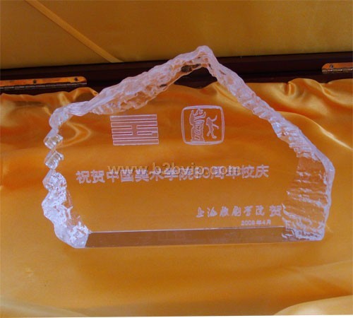 水晶内雕，水晶奖牌，周年庆典，水晶纪念礼品，水晶批发