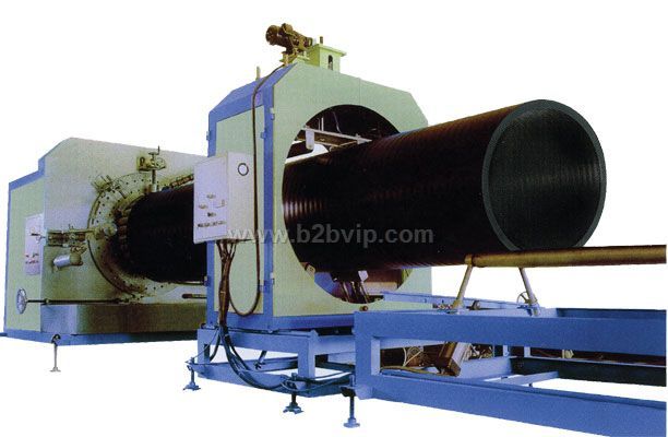 大口径中空壁缠绕管生产线