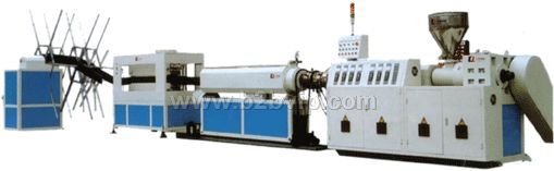 PE碳素螺旋增强管材生产线