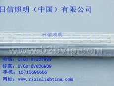 4W LED T8 日光灯(波浪罩)，日信照明.