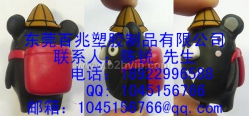 搪胶玩具，搪胶玩具公仔，塑胶玩具公仔，搪胶加工找百兆陈锐