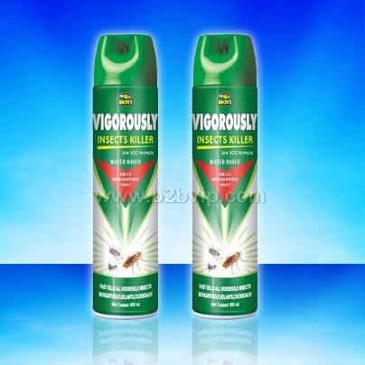 水基杀虫气雾剂