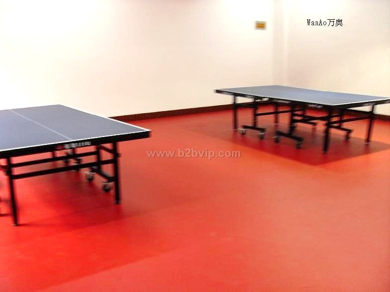 乒乓球运动地板，乒乓球塑胶地板，乒乓球PVC地板