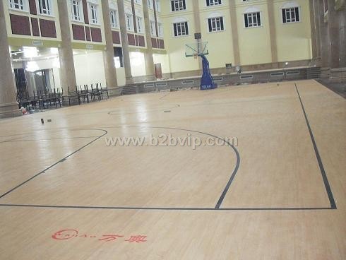 篮球PVC塑胶体育运动地板、篮球pvc卷材地板