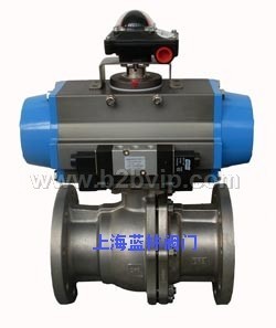 进口气动法兰球阀