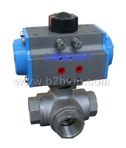 意大利进口BITORQ气动三通球阀