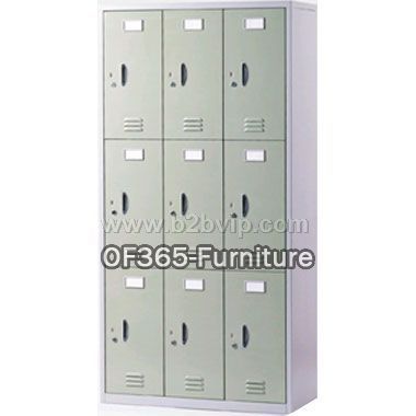 上海办公家具-办公家具-文件柜-更衣柜-九门更衣柜