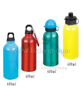 供应铝制运动水壶，双层真空运动水壶，广告壶，促销礼品，旅游壶等（铝制运动水壶）