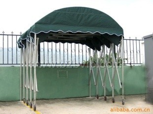 大型推拉蓬、活动篷房、移动折叠车库