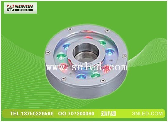 LED喷泉灯、七彩水底灯、全彩水底灯