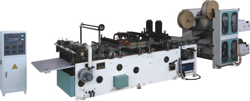 电脑控制邮政用背胶袋制袋机