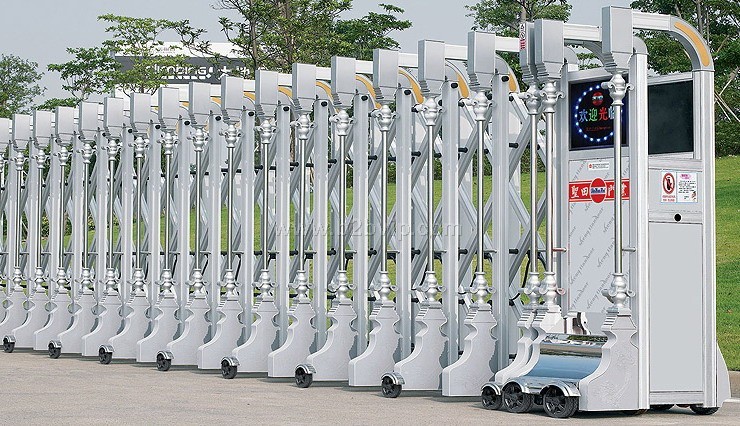 沈阳电动门厂家 大连伸缩门价格 抚顺电动伸缩门规格