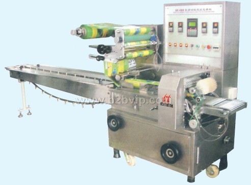 HC-400D/500D全不锈外观多功能枕式包装机（可加配插角装置）