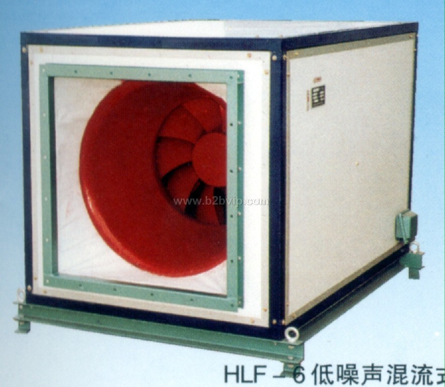HLF低噪声混流式风机箱