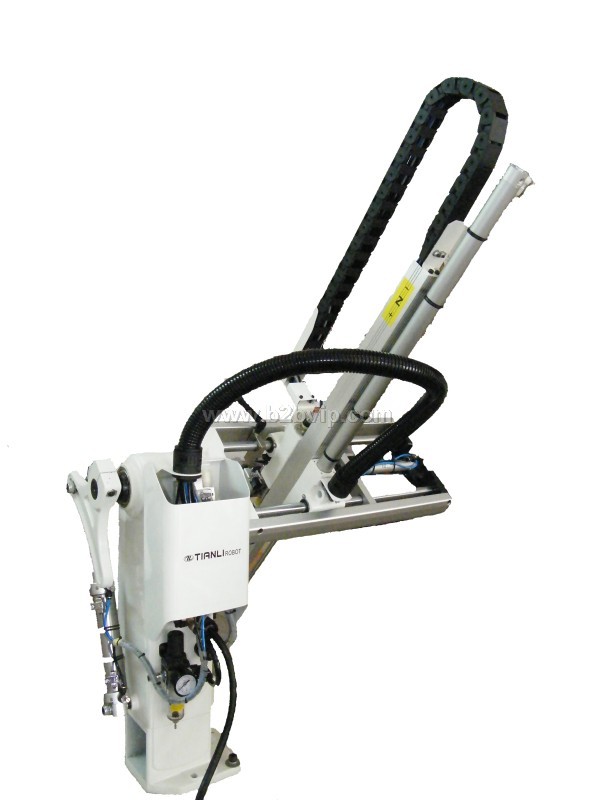 注塑机回斜式机械手