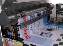 高精度喷绘车身贴冷裱膜网格布单透贴