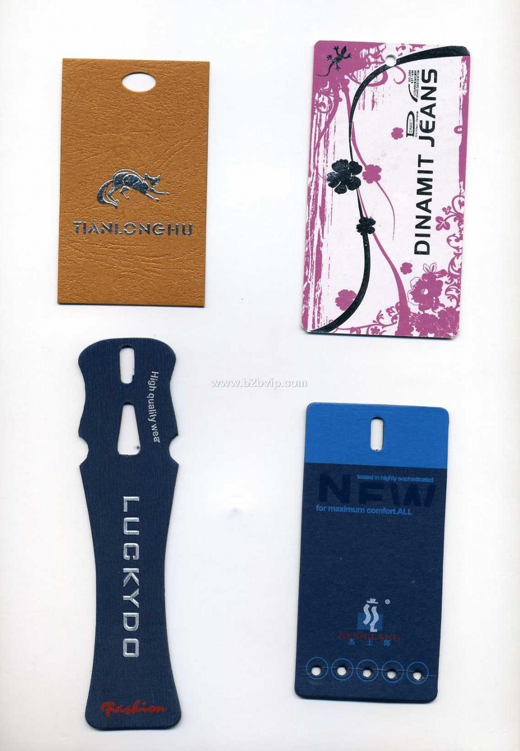 供应优质实惠的服装吊牌