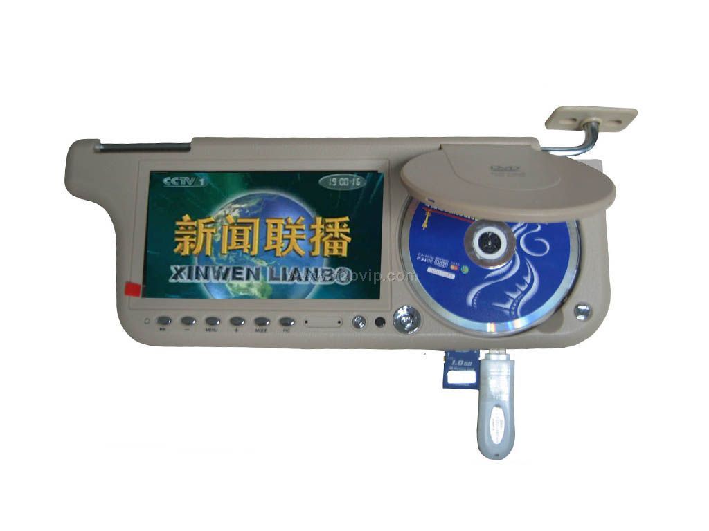 遮阳板DVD（可读SD/U盘）