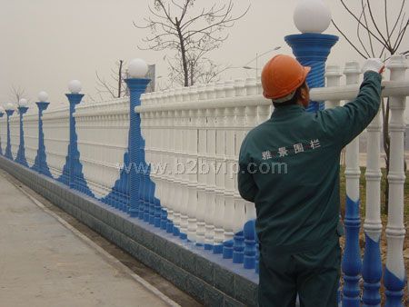 雅景围栏-环保水泥艺术护栏技术