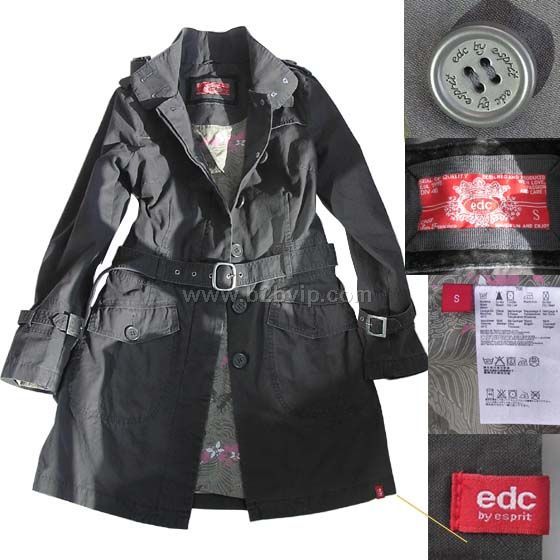 EDC纯棉风衣