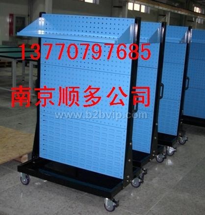 物料整理架，百叶挂板,方孔挂板，双面物料整理架   -13770797685