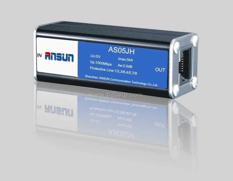 千兆网络信号防雷器