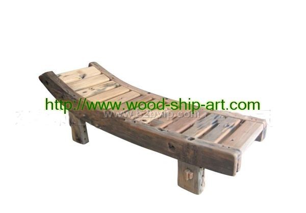 古船木家具-户外长椅