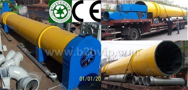 高湿物烘干机、木屑干燥机