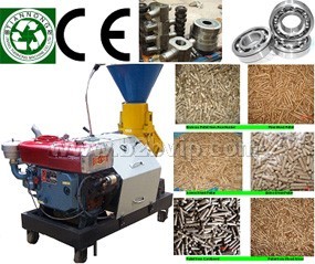 木屑平模制粒机