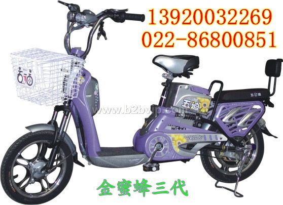 金蜜蜂三代电动自行车，轻便电动车，电动摩托车