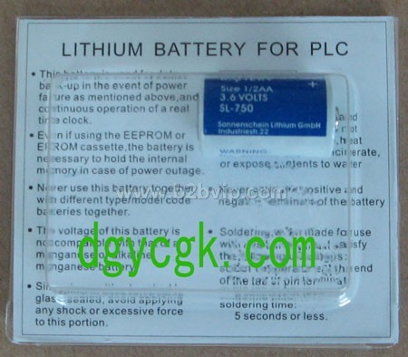 西门子PLC锂电池SL-750，SL-360
