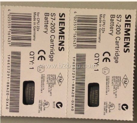 西门子PLC锂电池6ES7291-8BA20-OXAO