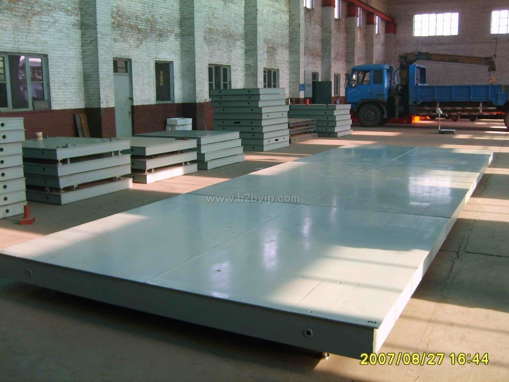 供应电子汽车衡/大地磅出口分体式