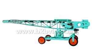 移动式转向皮带输送机