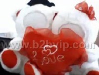 人面公仔情侣熊