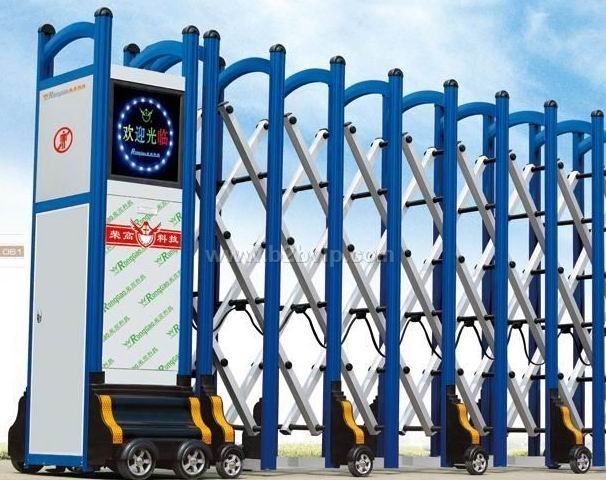 湖州伸缩门 长兴电动伸缩门生产 长兴电动门厂家