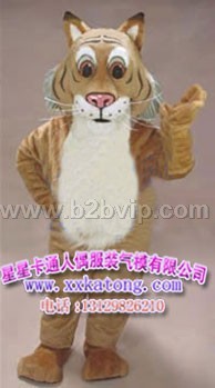 老虎卡通服装
