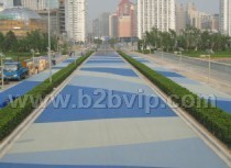 供应交通安全设施 /彩色路面工程/交通路面