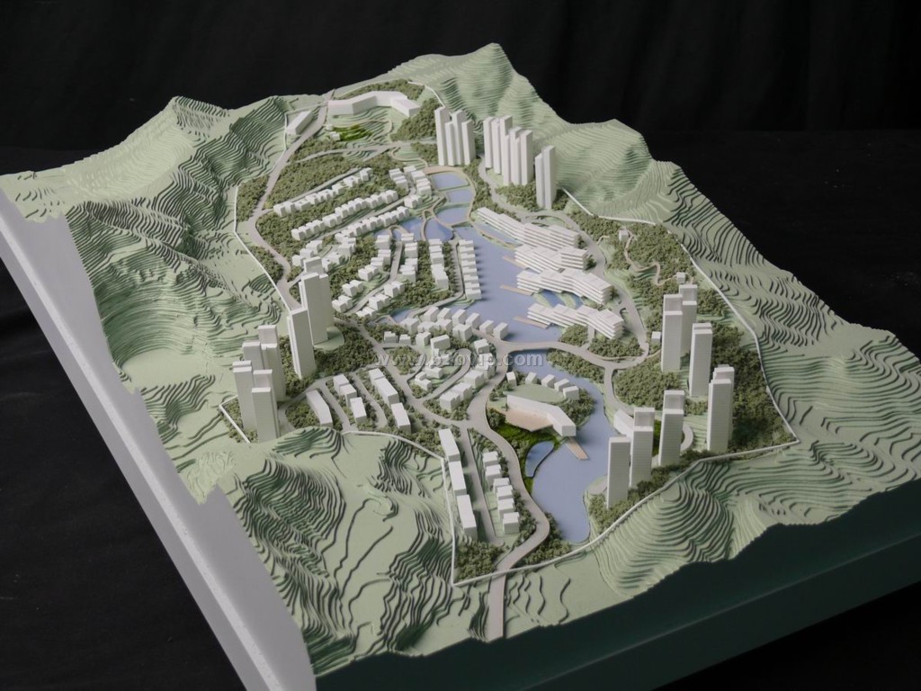 供应海南建筑模型-叠山体效果-方案设计展示模型-南沙