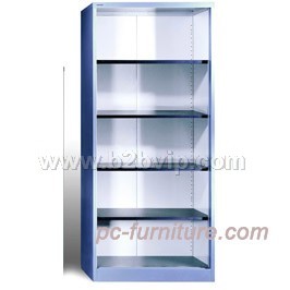 三层无门钢柜-文件柜-钢制办公家具-上海办公家具-钢制无门柜&nbsp;PCW-18