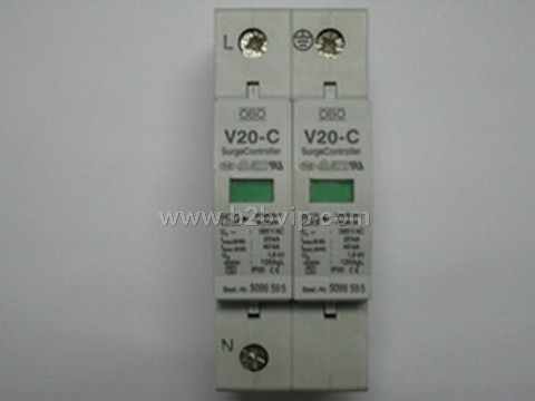 V20-C/1+NPE，V20-C/2  单项二线OBO电源防雷器