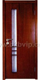 实木复合平板门