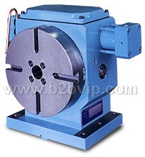 立式超精密油压齿式分割台