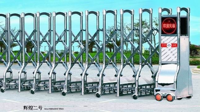 厂家批发100款优质伸缩门