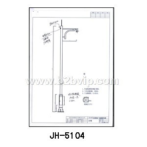 北京金海浩龙供应精美靓丽优质道路监控杆JH-5104